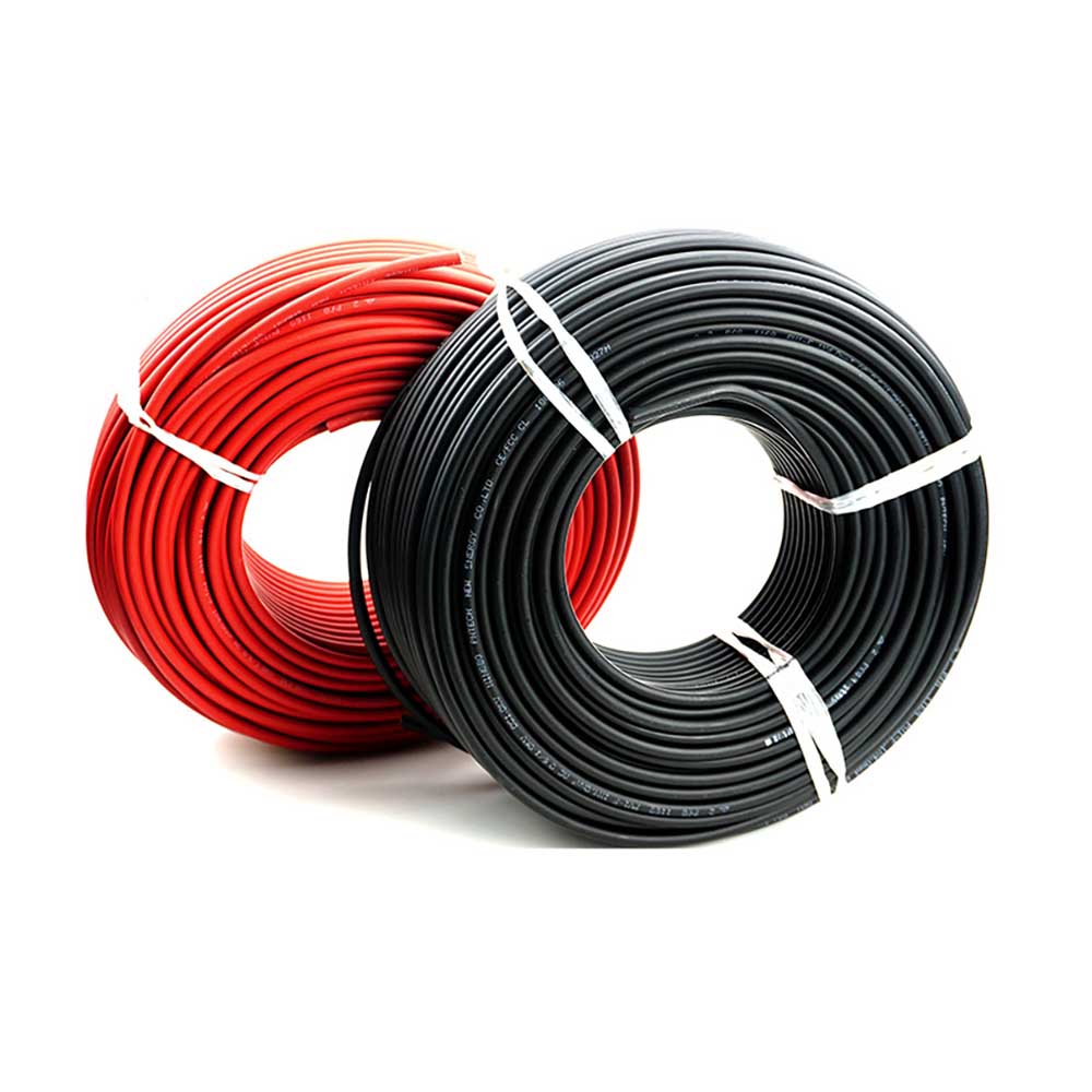 6sq.mm DC Wire - 15 meters pair - Indgo Solar