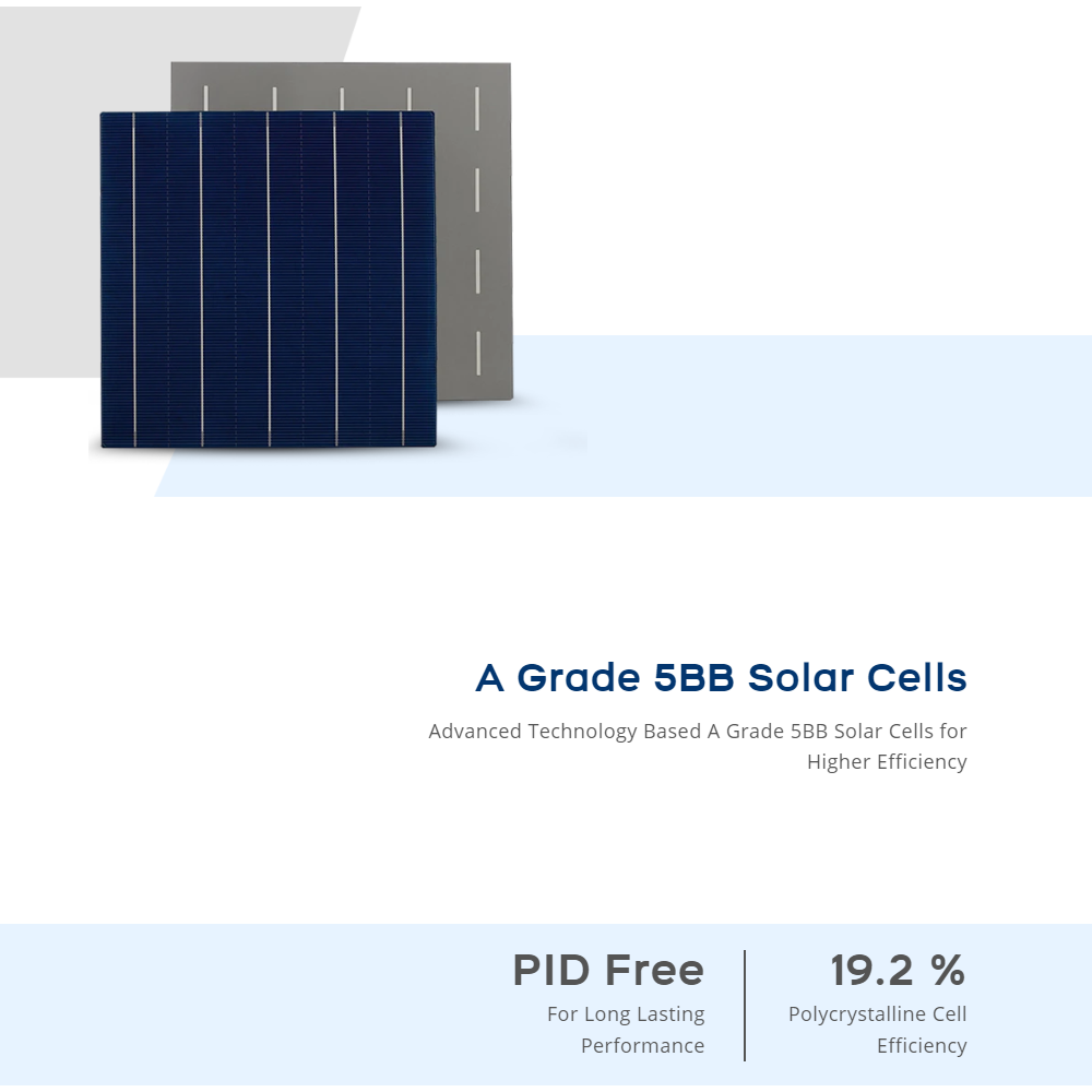 Indgo Solar Poly Panel Cell