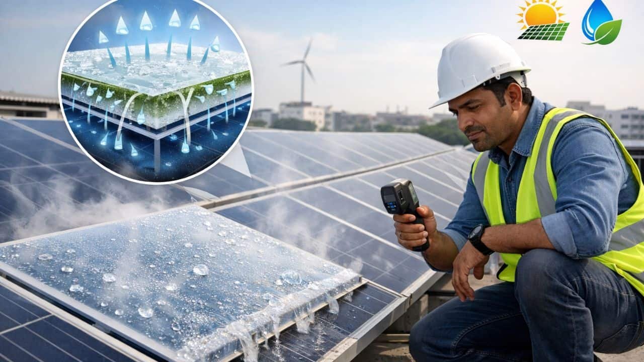 new Hydrogel Technology for solar panel