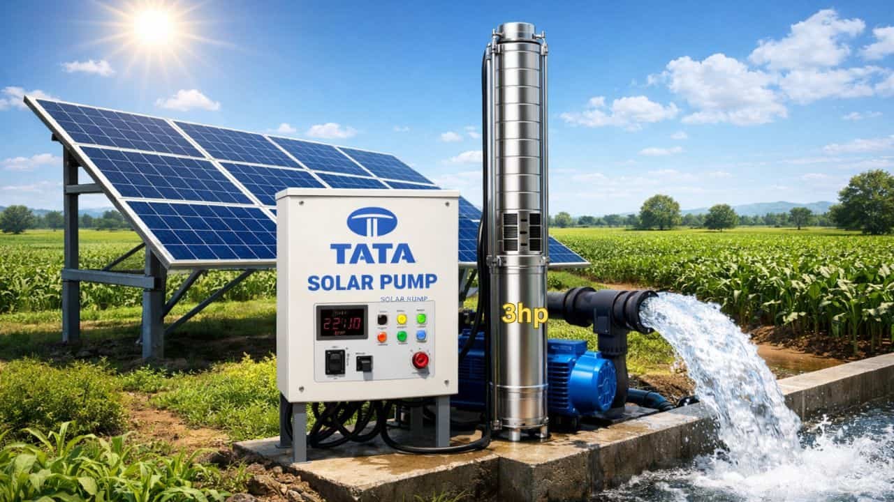 TATA Solar Pump 3HP Price 2026: जानिए इंस्टॉलेशन, वारंटी और सब्सिडी के बाद कितनी पड़ती है असली कीमत? - Indgo Solar
